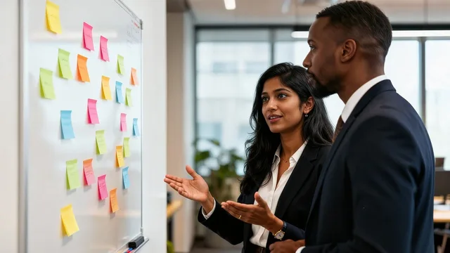 team, office, board, grades, adhesives, meeting, strategy, business, professional, woman, men, communication, planning, success, job, environment, corporate, rose, yellow, blue, green, rose flower, discussion, generated by ai. How to judge sales enablement providers, explained