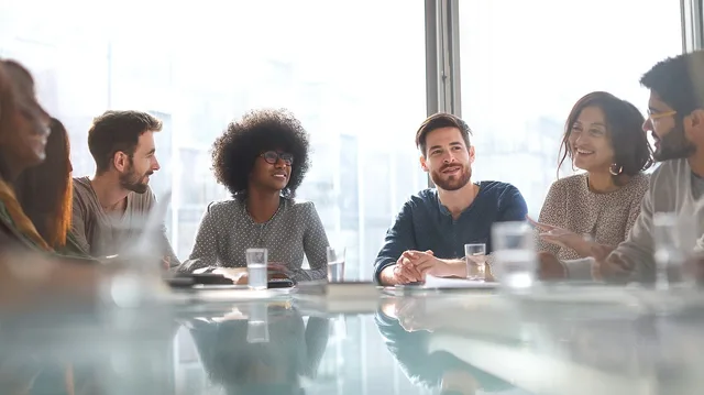 team, collaboration, meeting, business, professional, office, discussion, strategy, planning, communication, innovation, leadership, success, modern, workplace, growth opportunities, ideas, teamwork, initiative, development. When to treat sales enablement as a commercial opportunity