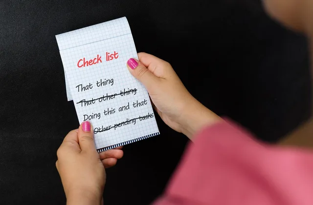 checklist, tasks, notepad, note, items, paper, priorities, organization, list, closeup, checklist, checklist, checklist, priorities, priorities, priorities, priorities, priorities. Before you sign a sales enablement vendor due diligence checklist